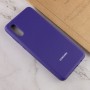 Чохол Silicone Cover Full Protective (AA) для Samsung Galaxy A02 Фіолетовий / Purple