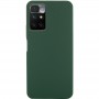 Чохол Silicone Cover Lakshmi (AA) для Xiaomi Redmi 10 Зелений / Dark green