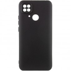 Чохол Silicone Cover Lakshmi Full Camera (AA) для Xiaomi Redmi 10C Чорний / Black