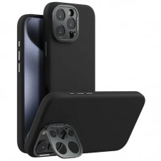Чохол Silicone Nillkin LensWing Prop Magnetic для Apple iPhone 16 Pro Max (6.9") Чорний / Black