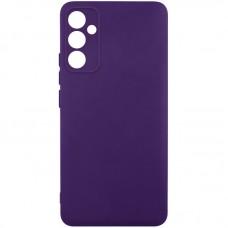 Чохол TPU GETMAN Liquid Silk Full Camera для Samsung Galaxy A36 5G Темно фіолетовий / Dark Purple