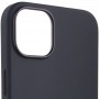 Чохол Silicone case (AAA) full with Magsafe для Apple iPhone 13 Pro Max (6.7") Чорний / Midnight