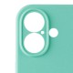 Чохол Silicone Case Full Camera Protective (AA) для Apple iPhone 16 (6.1") Бірюзовий / Marine Green