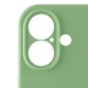 Чохол Silicone Case Full Camera Protective (AA) для Apple iPhone 16 (6.1") М'ятний / Mint