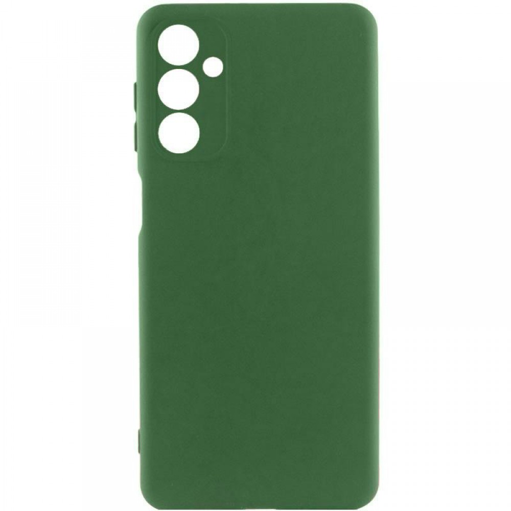 Чохол Silicone Cover Ummi Lakshmi Full Camera (AA) для Samsung Galaxy A15 4G/5G / M15 5G Зелений / Dark green