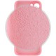 Чохол Silicone Case Full Camera Protective (AA) для Apple iPhone 15 Plus (6.7") Рожевий / Light pink
