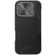 Шкіряний чохол-книжка Nillkin Qin Prop для Apple iPhone 16 Pro Max (6.9") Black