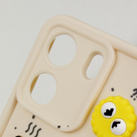 Чохол TPU Toys Case для Xiaomi Redmi 13C / Poco C65 Sand / Always Happy