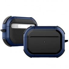 Футляр протиударний Black ed. для навушників Airpods Pro 3 Blue