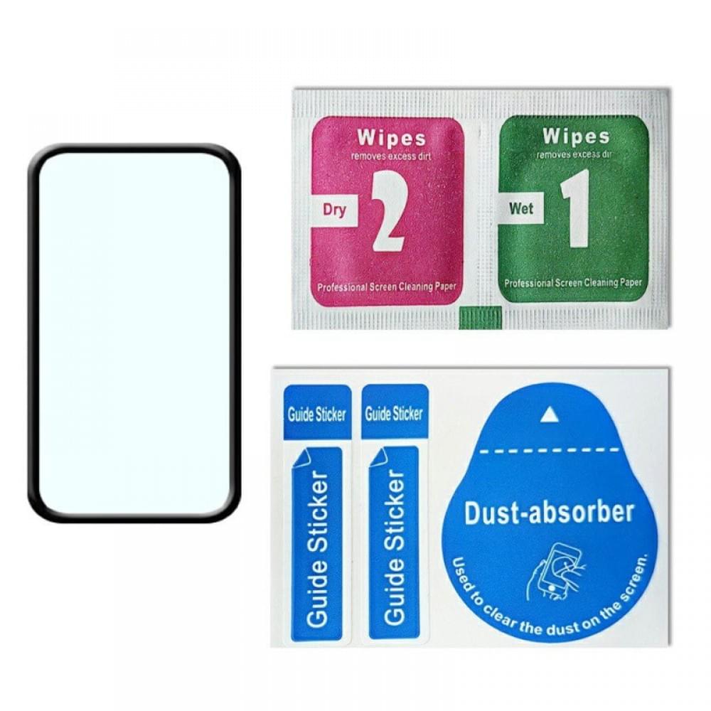 Полимерная пленка 3D (full glue) (тех.пак) для Samsung Galaxy Fit3