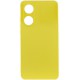 Чохол Silicone Cover Lakshmi Full Camera (A) для Oppo A58 4G Жовтий / Flash