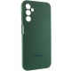 Чохол Silicone Cover Lakshmi Full Camera (AAA) with Logo для Samsung Galaxy A16 4G/5G Зелений / Cyprus Green