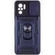 Ударостійкий чохол Camshield Serge Ring для Xiaomi Redmi Note 10 / Note 10s / Poco M5s Синій