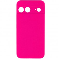 Чохол Silicone Cover Lakshmi Full Camera (AAA) для Google Pixel 7 Рожевий / Barbie pink