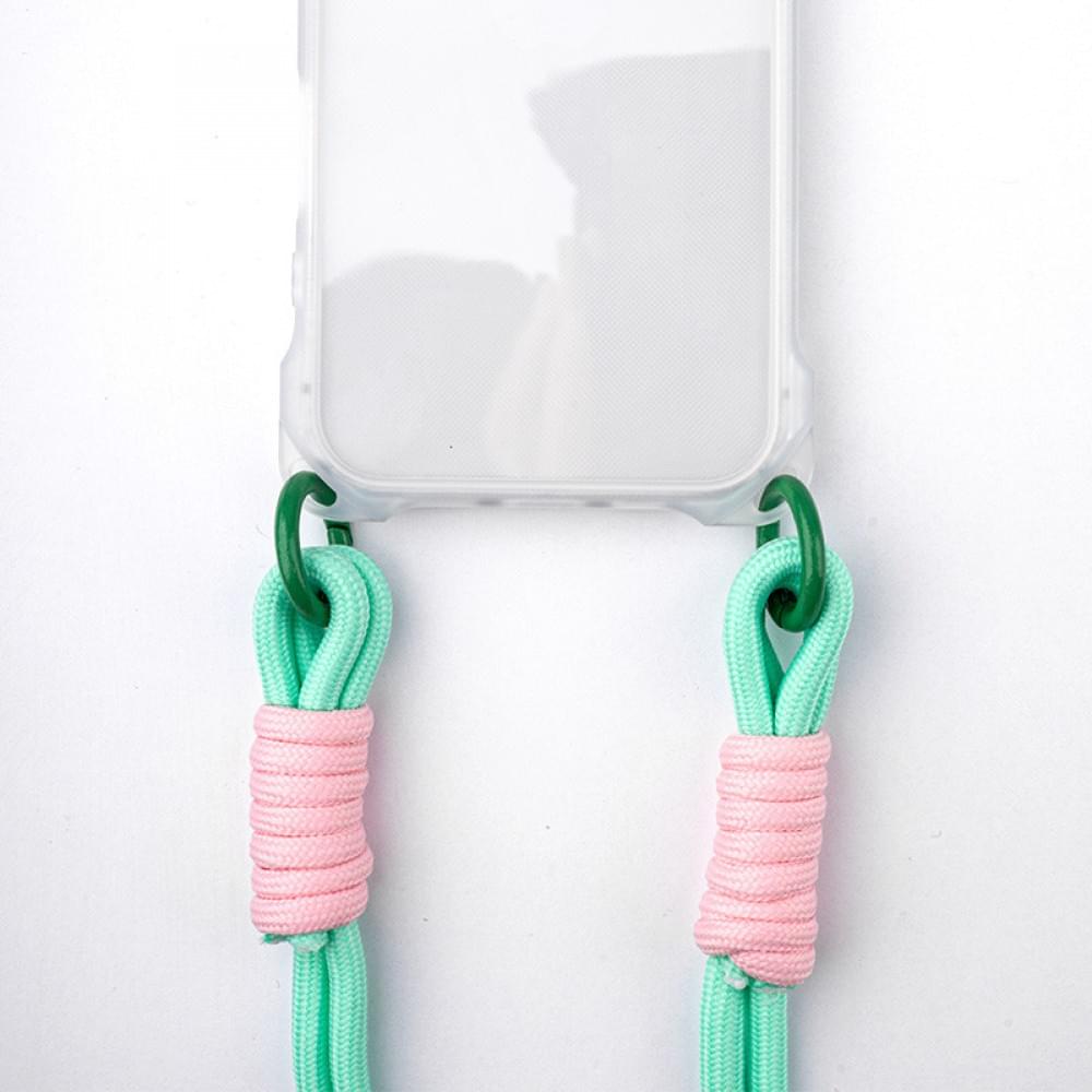 Чохол TPU CrossBody with straps для Apple iPhone 12 Pro (6.1") Transparent