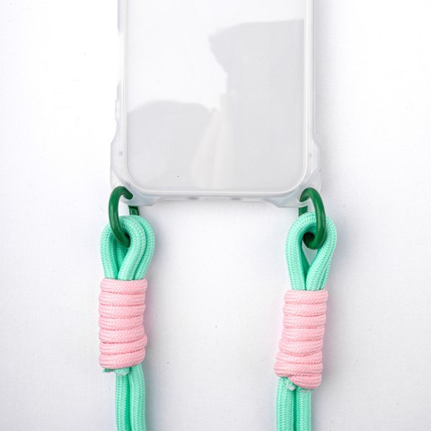 Чохол TPU CrossBody with straps для Apple iPhone 12 Pro (6.1") Transparent