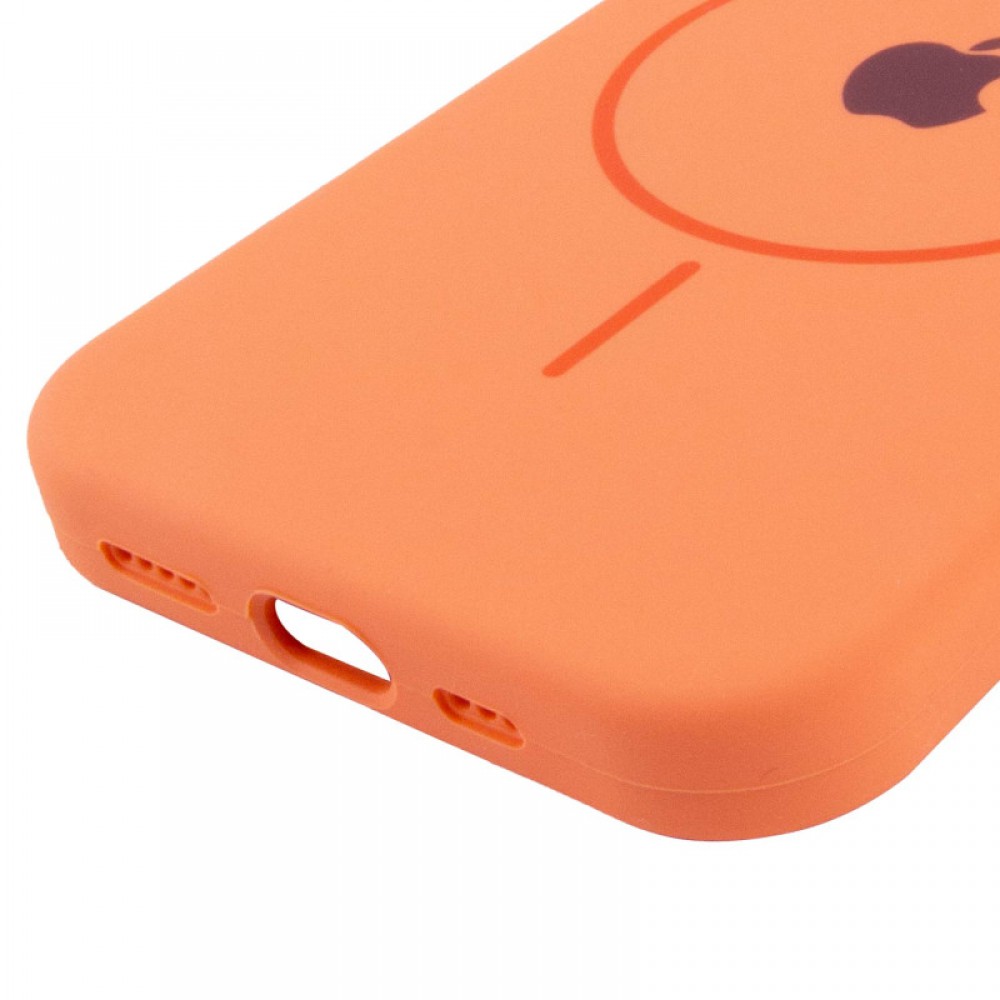 Чехол Silicone Case Full Protective (AA) with MagSafe для Apple iPhone 15 (6.1")