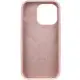 Чохол Silicone Case Full Protective (AA) NO LOGO для Apple iPhone 15 Pro (6.1") Рожевий / Chalk Pink