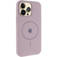 Чохол Silicone Case Full Protective (AA) V2 with MagSafe для Apple iPhone 13 Pro (6.1") Сірий / Lavender