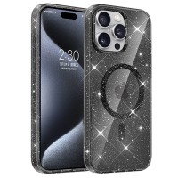 Чохол TPU Eclipse Sparkle (MagFit) для Apple iPhone 12 Pro / 12 (6.1") Black