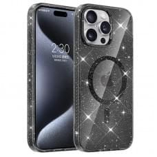 Чохол TPU Eclipse Sparkle (MagFit) для Apple iPhone 12 Pro / 12 (6.1") Black