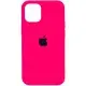 Чохол Silicone Case Full Protective (AA) для Apple iPhone 13 (6.1") Рожевий / Barbie pink