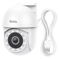 Камера відеоспостереження Hoco D2 outdoor PTZ HD White