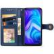 Шкіряний чохол книжка GETMAN Gallant (PU) для Xiaomi Redmi Note 9 / Redmi 10X Синій