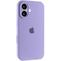 Чохол Silicone Case Full Camera Protective (AA) для Apple iPhone 16 (6.1") Бузковий / Dasheen