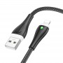 Дата кабель Borofone BX100 Advantage USB to Lightning Black