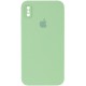 Чехол Silicone Case Square Full Camera Protective (AA) для Apple iPhone X / XS (5.8")