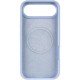 Чохол Silicone Case Full Protective (AA) V2 with MagSafe для Apple iPhone 17 Air (6.5") Блакитний / Lilac Blue