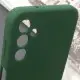 Чохол Silicone Cover Lakshmi Full Camera (AA) with logo для Samsung Galaxy A15 4G/5G / M15 5G Зелений / Dark green