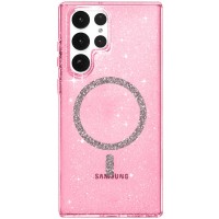 Чохол TPU Eclipse Sparkle (MagFit) для Samsung Galaxy S25 Ultra Pink