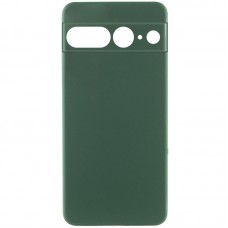 Чохол Silicone Cover Lakshmi Full Camera (AA) для Google Pixel 7 Pro Зелений / Dark green