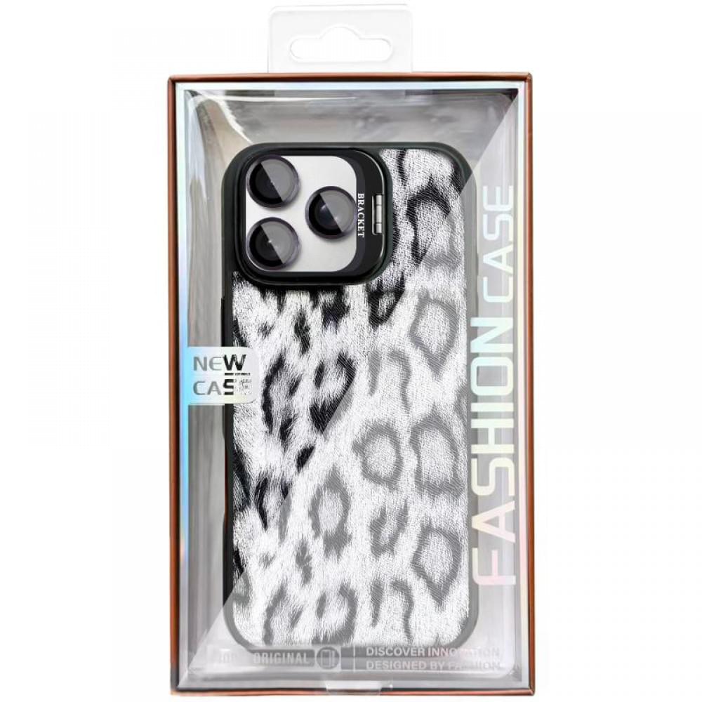 Чохол TPU+PC Wild Leopard with MagSafe and Lens для Apple iPhone 16 Pro Max (6.9") Black