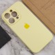 Чохол Silicone Case Full Camera Protective (AA) для Apple iPhone 14 Pro Max (6.7") Жовтий / Mellow Yellow