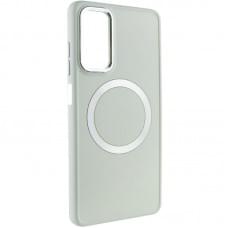 TPU чохол Bonbon Metal Style with MagSafe для Samsung Galaxy A25 5G Білий / White