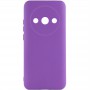 Чохол Silicone Cover Lakshmi Full Camera (AA) для Xiaomi Redmi A3 Фіолетовий / Purple