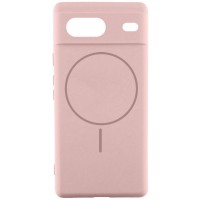Чохол Silicone Cover Lakshmi Full Camera (AA) with MagFit для Google Pixel 7 Рожевий / Pink Sand