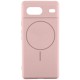 Чохол Silicone Cover Lakshmi Full Camera (AA) with MagFit для Google Pixel 7 Рожевий / Pink Sand