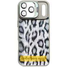Чохол TPU+PC Wild Leopard with MagSafe and Lens для Apple iPhone 17 Air (6.5") Grey