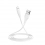 Дата кабель Borofone BX18 Optimal USB to Lightning (1m) Білий