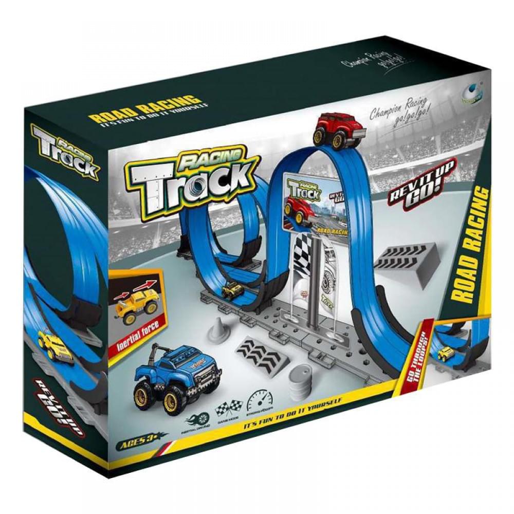 Інтерактивний трек з інерційною машинкою SHT 088-2 (1CAR) Blue