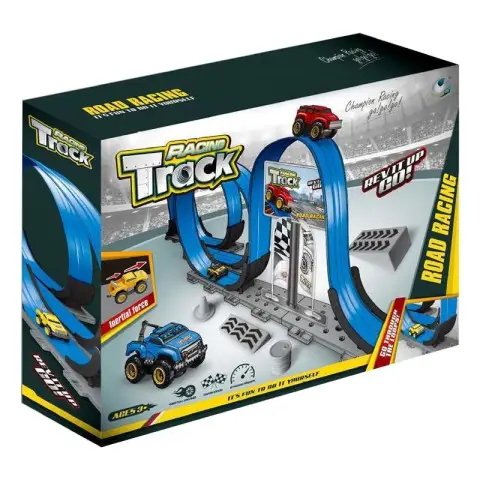 Інтерактивний трек з інерційною машинкою SHT 088-2 (1CAR) Blue