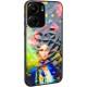 TPU+PC чохол Prisma Ladies для Xiaomi Redmi 13C / Poco C65 Peonies