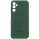 Чохол Silicone Cover Lakshmi Full Camera (AAA) with Logo для Samsung Galaxy A16 4G/5G Зелений / Cyprus Green