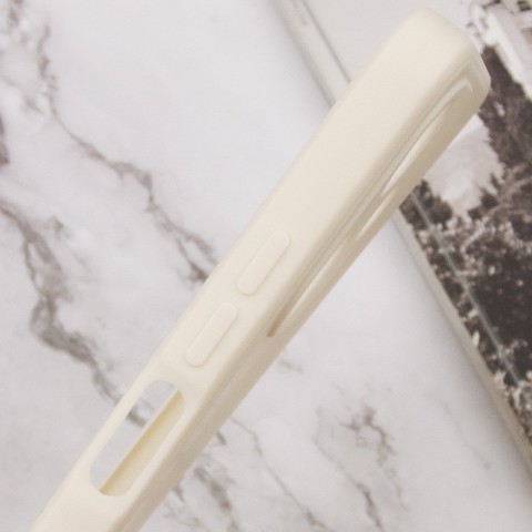 Силіконовий чохол Candy Full Camera для Infinix Hot 30 Play Бежевий / Antique White