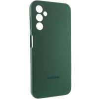 Чохол Silicone Cover Lakshmi Full Camera (AAA) with Logo для Samsung Galaxy A05s Зелений / Cyprus Green