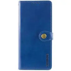 Шкіряний чохол-книжка GETMAN Gallant (PU) для Motorola Moto G56 5G Синій